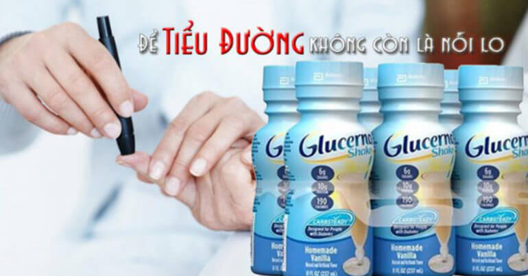 sữa nước glucerna 237ml để tiểu đường không còn là nỗi lo